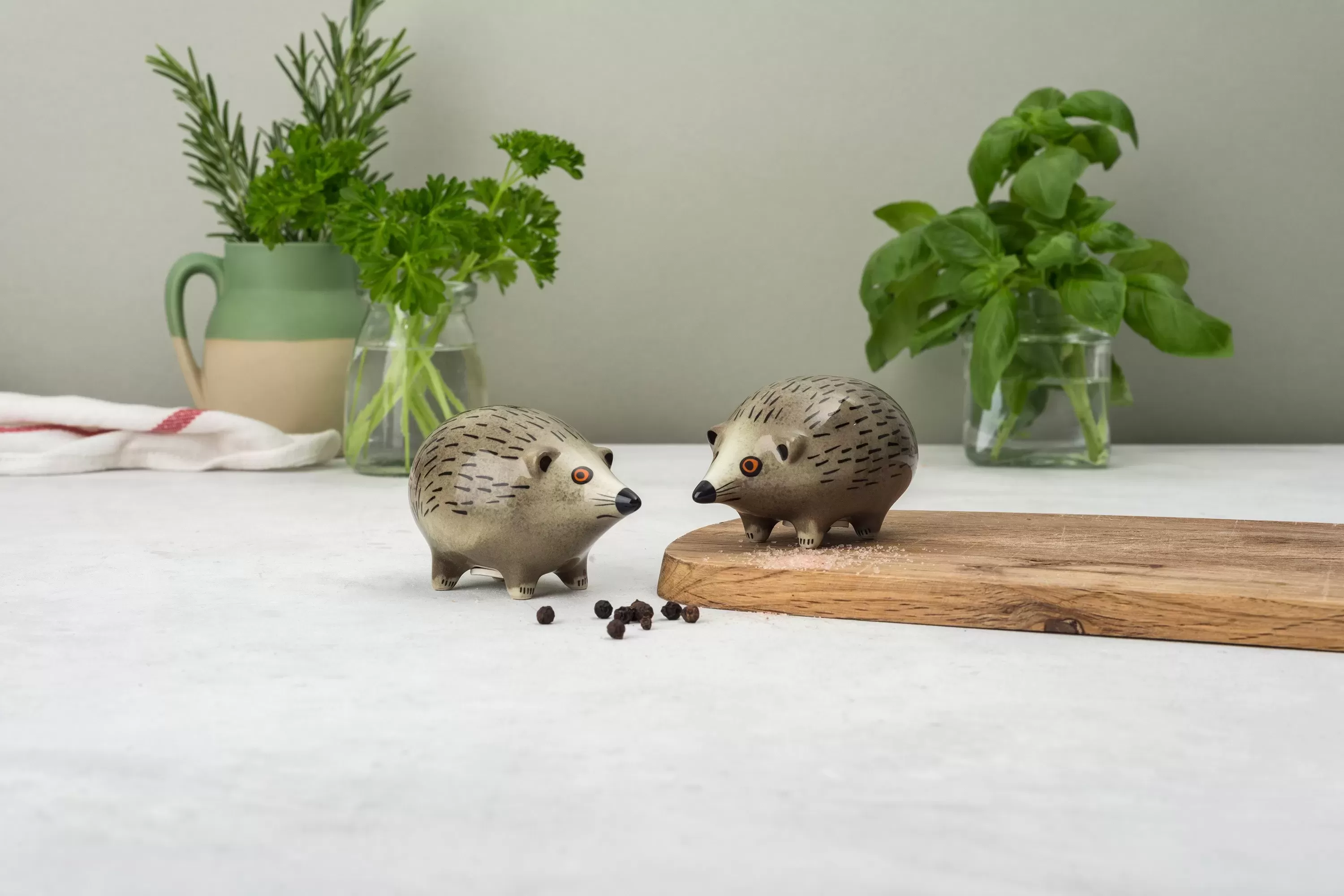 Hannah Turner / Salt and Peppers Hedgehog(ハリネズミの塩コショウ入れ)